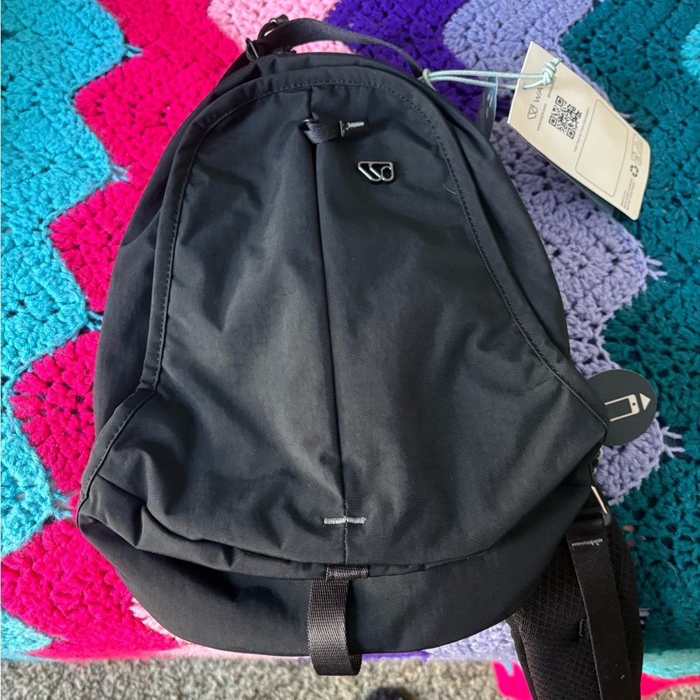 Stylish Black Travel Sling Bag
